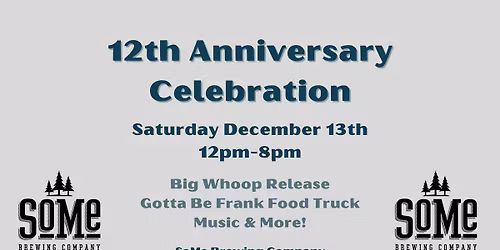 12th Anniversary & Big Whoop Release