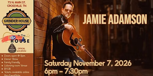 Jamie Adamson LIVE 'In the House'