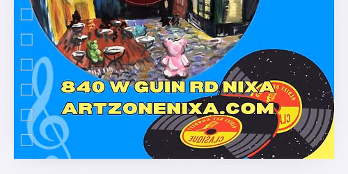 Art Club: Vinyl Record Painting