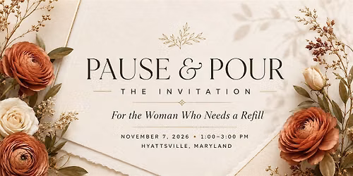 Pause & Pour: The Invitation