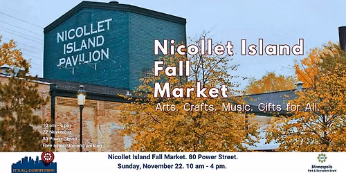 Nicollet Island Fall Market