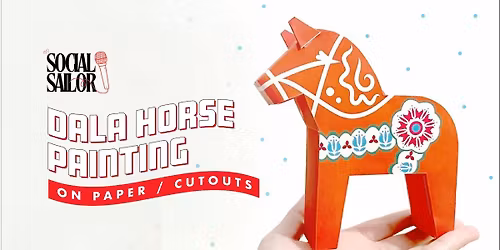 Swedish Dala Horse Painting Workshop - Kolkata