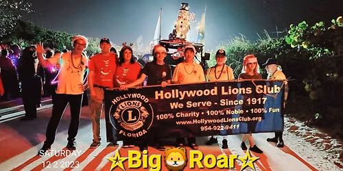 The 70th Annual Candy Cane Parade w\/ The Hollywood: Lions Club & South Florida Bike Scene