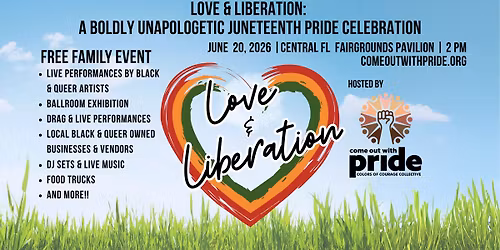 Love & Liberation: A Boldly Unapologetic Juneteenth Pride Celebration
