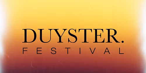 DUYSTER. festival: The Notwist + Anna B Savage + deathcrash + ... \u2022 Cactus Brugge \u2022 Sold out