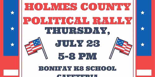 Holmes County Political Rally