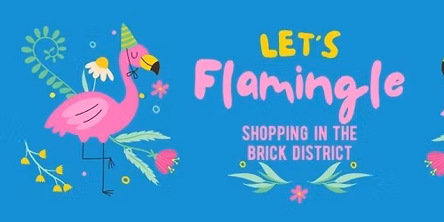 Let's Flamingle Shopping in the Brick District