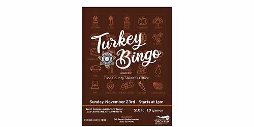 LETR Taos Turkey Bingo
