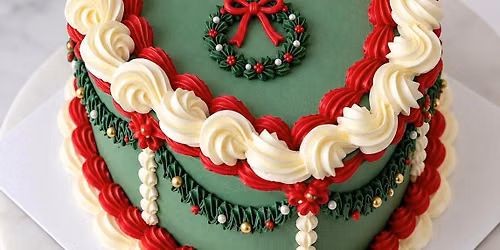 Sharp & Smooth Holiday Heart Cake
