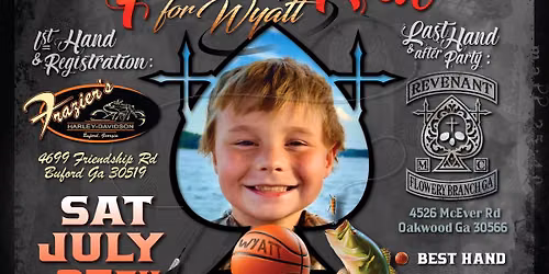 Poker Run for Wyatt