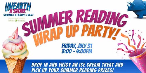 Summer Reading Wrap Up Party!