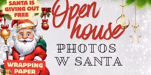 Open house & Photos with Santa