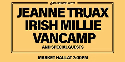 Irish Millie + Jeanne Truax + VANCAMP + more | Celebrating PTBO Folk Fest Emerging Artist Program