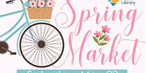 \ud83c\udf37SPRING MARKET AT THE LIBRARY