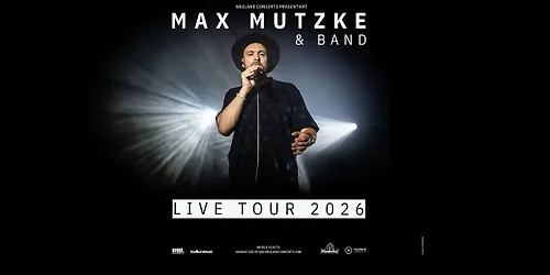 Max Mutzke Live Tour 2026 11.11.26 Hamburg
