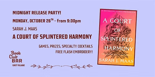 A Court of Thorns & Roses 6 - Midnight Release Party