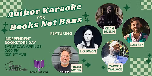 Author Karaoke for Books Not Bans