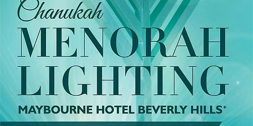 Free Hanukkah Party For Family & Friends | Chanukah Menorah Lighting  | JEM