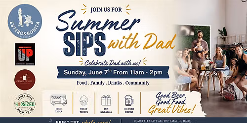 Summer Sips With Dad At Hopsized Brewing!