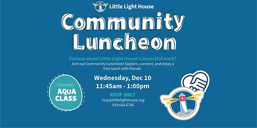 Community Luncheon - Aqua Class