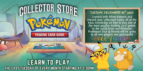 Pok\u00e9mon Learn to Play Event!