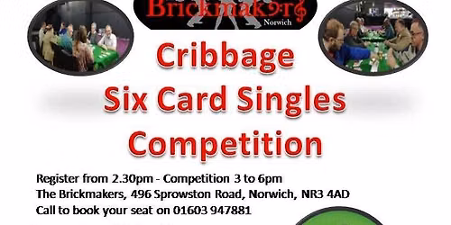 Cribbage Tournament-Original 5 card Version