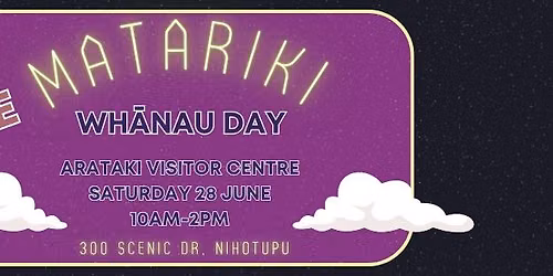 Matariki Wh\u0101nau Day!
