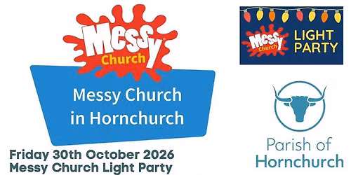 Messy Church in Hornchurch Light Party 30.10.2026