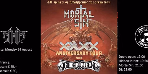MMM: MORTAL SIN (AU) + HIDDEN INTENT (AU)