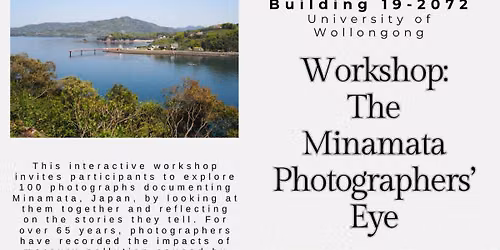 Workshop: The Minamata Photographers' Eye