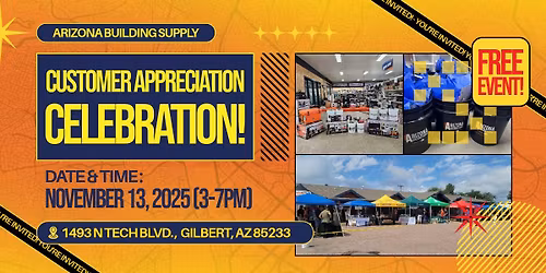 Customer Appreciation Celebration - Gilbert