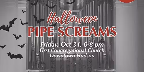 firstArts Halloween Pipe Screams Concert
