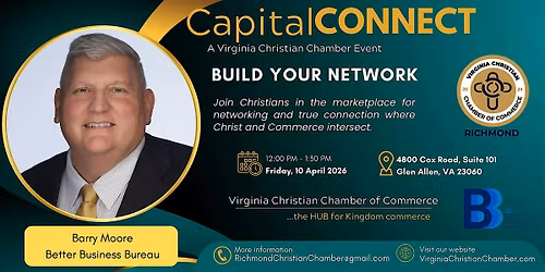 Capital Connect Networking, Hosted by Barry Moore