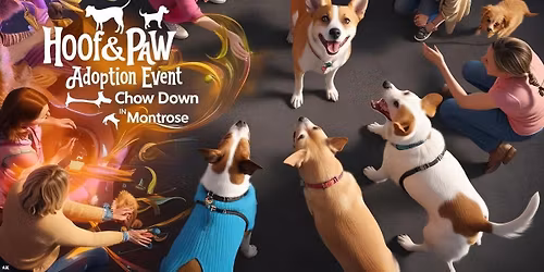 Adoption Event at Chow Down 