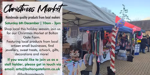 Christmas Market at Bolton Gate Farm