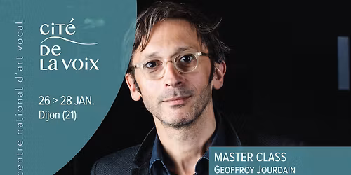 Master class avec Geoffroy Jourdain