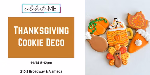 Thanksgiving Sugar Cookie Decorating