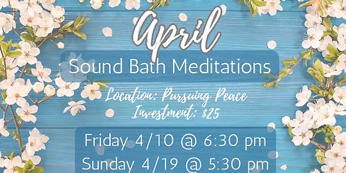 Candlelight Sound Bath Meditation