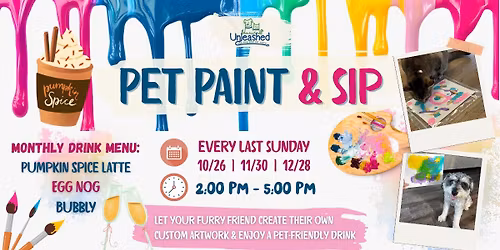 Pet Paint & Sip Sunday