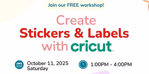 Create Stickers and Labels with Cricut