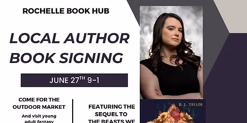 Local Author Book Signing-D. L. Taylor