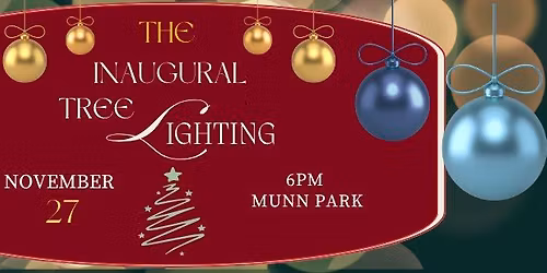 Inaugural Christmas Tree Lighting! 