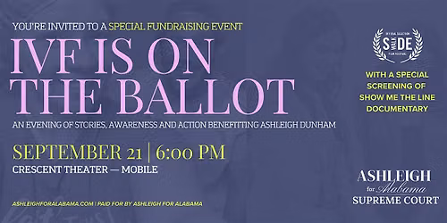 MOBILE: IVF is on the Ballot: An Evening of Stories, Awareness & Action