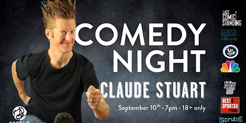 Comedy Night with Claude Stuart at Ocean5