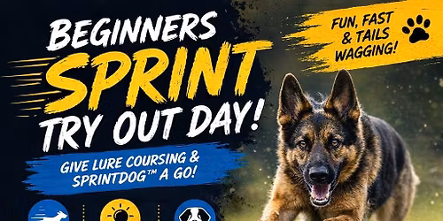 EGINNERS SPRINT TRY OUT DAY
