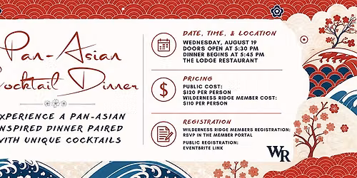 Pan-Asian Cocktail Dinner