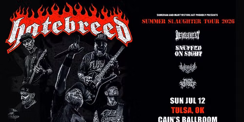 Hatebreed: Summer Slaughter Tour 