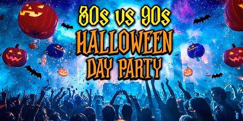 80s vs 90s Halloween Day Party: Derby \ud83c\udf83
