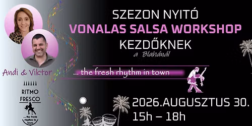 Kezd\u0151 vonalas salsa workshop \ud83d\udc83\ud83d\udd7a