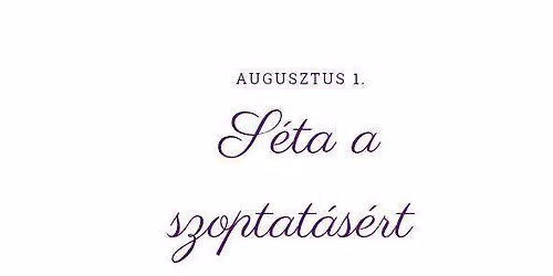 S\u00e9ta a szoptat\u00e1s\u00e9rt
